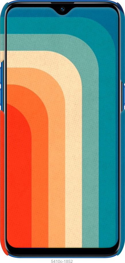 3D пластиковый матовый чехол № 5410 для Realme C2 - 5410m-1852 изображение 