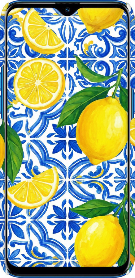 3D пластиковый матовый чехол Grocery Girl Italian Summer для Realme C2 - 6766m-1852 изображение 