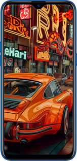 Силіконовий чехол Порше для Realme C2 - 6334u-1852 изображение 