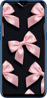 2D пластиковый чехол Coquette Ribbons Dark Coquette для Realme C2 - 6767t-1852 изображение 