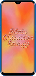 2D пластиковый чехол Aura Gradient Main Character Energy Aesthetic Y2K для Realme C2 - 6783t-1852 изображение 
