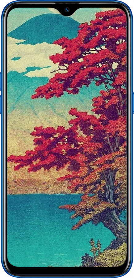 2D пластиковый чехол С изображением природы для Realme C2 - 6469t-1852 изображение 