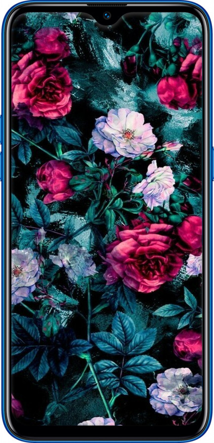Силіконовий чехол Сад та троянди для Realme C2 - 6483u-1852 изображение 