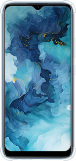 Силикон с усиленными углами чехол Акварель для Realme C21 - 6320sp-2321 изображение 