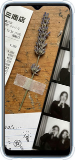 Силикон с усиленными углами чехол Aesthetic Scrapbook Collage для Realme C21 - 6773sp-2321 изображение 