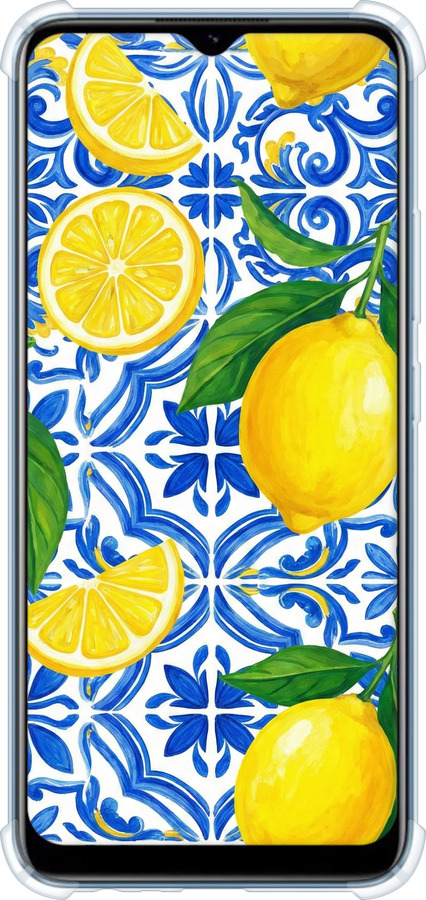 Силикон с усиленными углами чехол Grocery Girl Italian Summer для Realme C21 - 6766sp-2321 изображение 