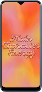 Силиконовый чехол Aura Gradient Main Character Energy Aesthetic Y2K для Realme C21 - 6783u-2321 изображение 