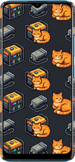 3D пластиковый матовый чехол Autonomous Zone для Realme C25Y - 6771m-2553 изображение 