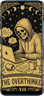 3D пластиковый матовый чехол The Overthinker для Realme C25Y - 6774m-2553 изображение 