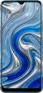 3D пластиковий матовий чехол Liquid Chrome для Realme C25Y - 6781m-2553 изображение 