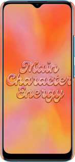 3D пластиковый матовый чехол Aura Gradient Main Character Energy Aesthetic Y2K для Realme C25Y - 6783m-2553 изображение 