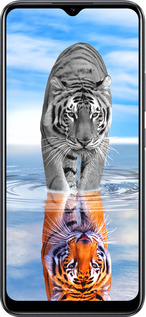 Силиконовый чехол Тигр для Realme C25s - 6016u-3679 изображение 