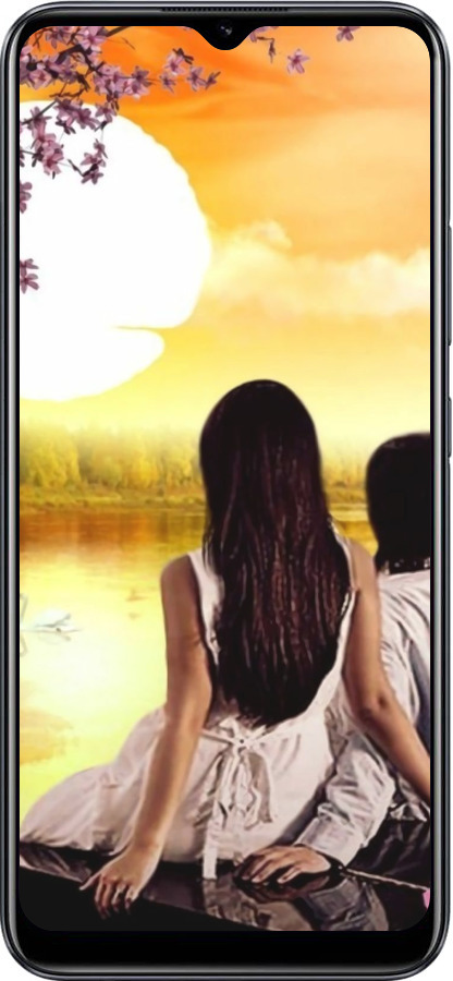 Силіконовий чехол Sunset для Realme C25s - 6607u-3679 изображение 