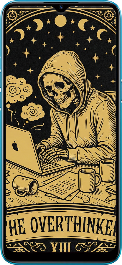 TPU чехол The Overthinker для Realme C3 - 6774b-1889 изображение 