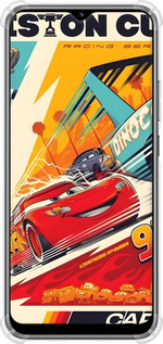Силіконовий протиударний с посиленими кутами чехол Тачки для Realme C30 - 6288sp-2700 изображение 