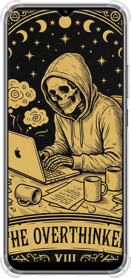 Силіконовий протиударний с посиленими кутами чехол The Overthinker для Realme C30 - 6774sp-2700 изображение 