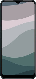 TPU чехол З фіолетовим та бірюзовим ретро-стилем та хвилями для Realme C31 - 6533b-2593 изображение 