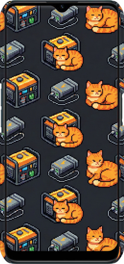 3D пластиковый матовый чехол Autonomous Zone для Realme C31 - 6771m-2593 изображение 