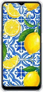 Силіконовий протиударний с посиленими кутами чехол Grocery Girl Italian Summer для Realme C31 - 6766sp-2593 изображение 