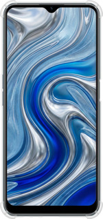 Силикон с усиленными углами чехол Liquid Chrome для Realme C31 - 6781sp-2593 изображение 