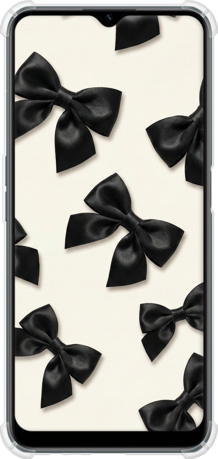 Силіконовий протиударний с посиленими кутами чехол Dark Coquette для Realme C31 - 6765sp-2593 изображение 