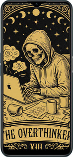 Силіконовий чехол The Overthinker для Realme C31 - 6774u-2593 изображение 