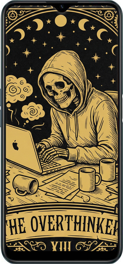 Силіконовий чехол The Overthinker для Realme C31 - 6774u-2593 изображение 