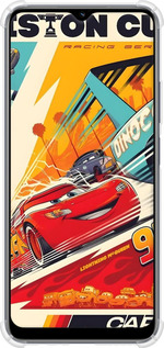 Силіконовий протиударний с посиленими кутами чехол Тачки для Realme C33 - 6288sp-2870 изображение 