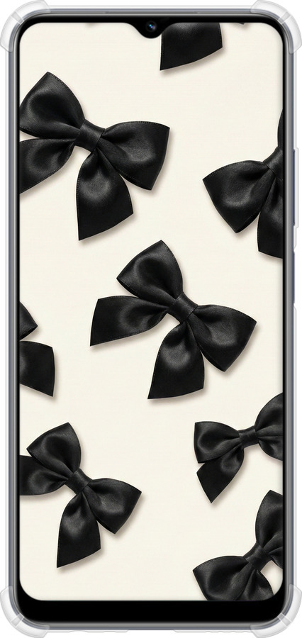 Силіконовий протиударний с посиленими кутами чехол Dark Coquette для Realme C33 - 6765sp-2870 изображение 