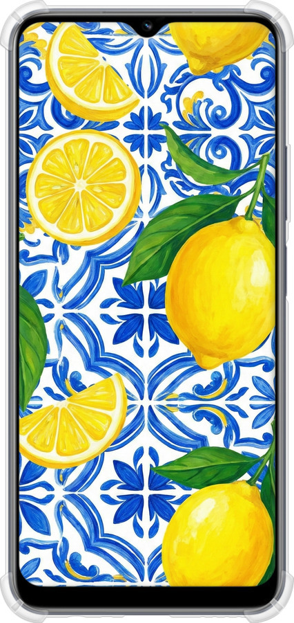 Силіконовий протиударний с посиленими кутами чехол Grocery Girl Italian Summer для Realme C33 - 6766sp-2870 изображение 