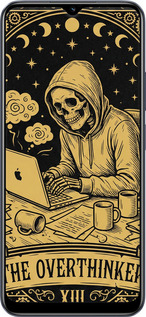 Силиконовый чехол The Overthinker для Realme C33 - 6774u-2870 изображение 