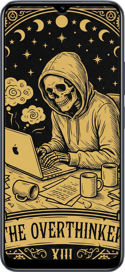 Силиконовый чехол The Overthinker для Realme C33 - 6774u-2870 изображение 