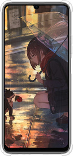 Силикон с усиленными углами чехол Anime для Realme C51 - 6609sp-3467 изображение 