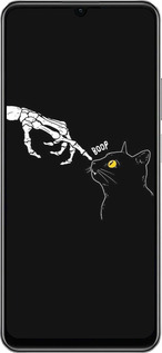 Силиконовый чехол Кошка для Realme C53 - 6505u-3128 изображение 