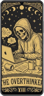 Силіконовий чехол The Overthinker для Realme Note 50 - 6774u-3752 изображение 