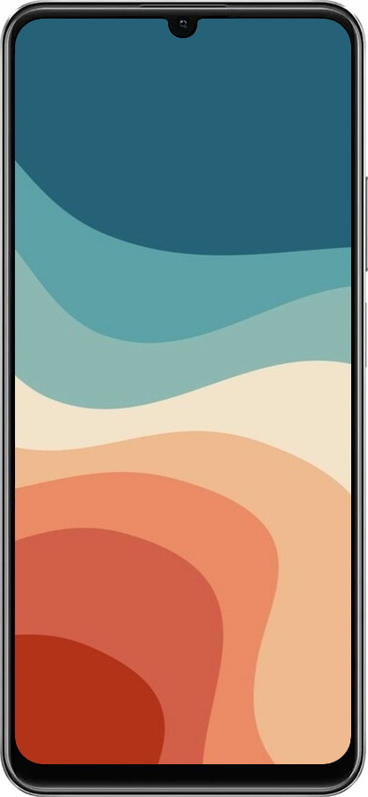 Силиконовый чехол В стиле ретро с волнами для Realme Note 50 - 6531u-3752 изображение 