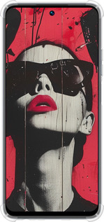 Силикон с усиленными углами чехол XO Love v1 для Realme C55 - 6045sp-2992 изображение 