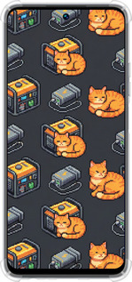 Силикон с усиленными углами чехол Autonomous Zone для Realme C55 - 6771sp-2992 изображение 