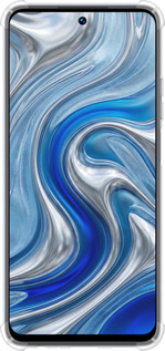 Силіконовий протиударний с посиленими кутами чехол Liquid Chrome для Realme C55 - 6781sp-2992 изображение 