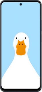 Силиконовый чехол Гусь для Realme C55 - 6350u-2992 изображение 