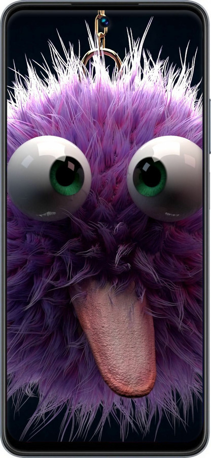 Силиконовый чехол Пушистик для Realme C55 - 6017u-2992 изображение 