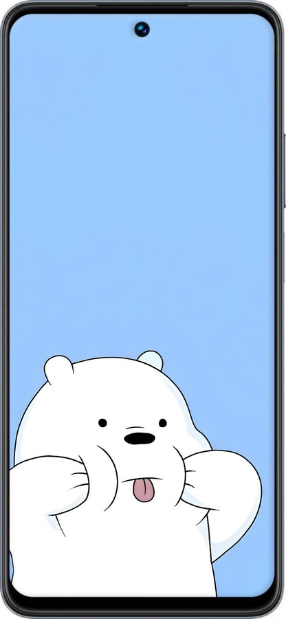 Силіконовий чехол Милий ведмедик для Realme C55 - 6357u-2992 изображение 