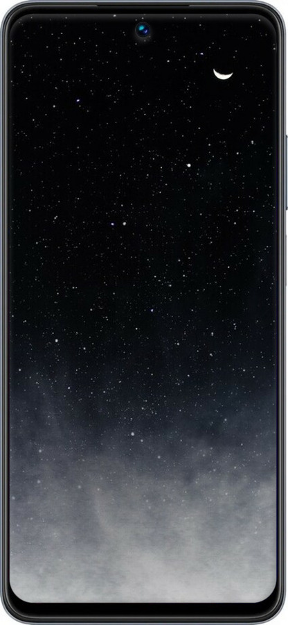 Силиконовый чехол Сині хмари, Синій місяць для Realme C55 - 6396u-2992 изображение 