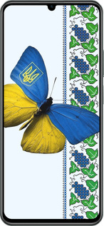 TPU чехол Жовто-блакитний метелик  для Realme C61 - 1054b-3781 изображение 