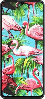 TPU чехол Tropical background для Realme C61 - 4016b-3781 изображение 