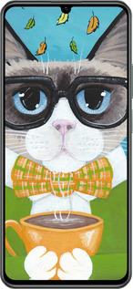 TPU чехол Cat&Coffee для Realme C61 - 4053b-3781 изображение 