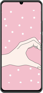 TPU чехол Половинка сердца для Realme C61 - 4340b-3781 изображение 