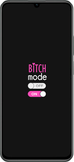 TPU чехол Bitch mode для Realme C61 - 4548b-3781 изображение 