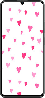 TPU чехол Сердечки 2 для Realme C61 - 4763b-3781 изображение 