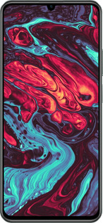 TPU чехол Синяя красная абстакция для Realme C61 - 5339b-3781 изображение 